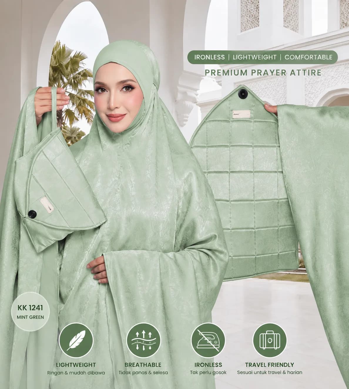 Lightweight & Comfortable Prayer Outfit — Image 5 of 6