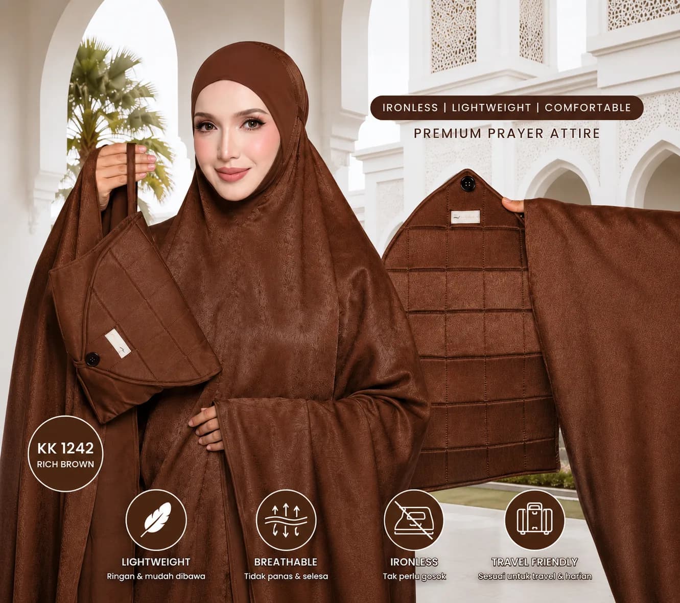 Lightweight & Comfortable Prayer Outfit — Image 4 of 6