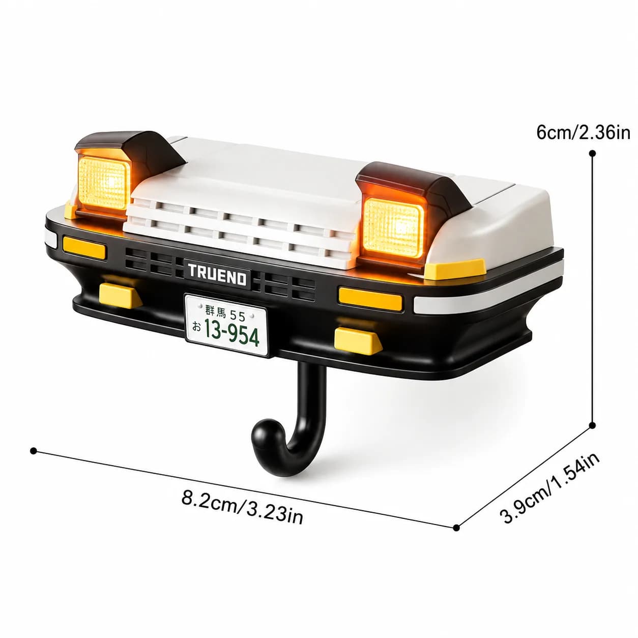 Car Headlight Wall Key Holder – Wall Mounted Car Front Key Hanger — Image 2 of 4