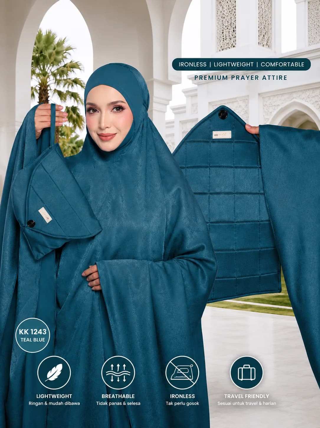 Lightweight & Comfortable Prayer Outfit — Image 3 of 6